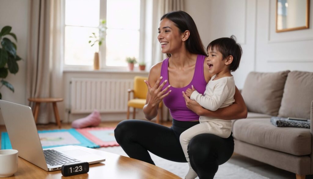 Descubre rutinas mágicas para mamás ocupadas que te ayudarán a mantenerte activa entre pañales, trabajo y juntas de Zoom,