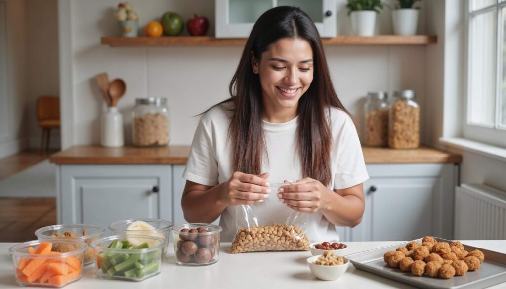 Descubre snacks saludables para mamás ocupadas, ideales para recargar energía, ahorrar tiempo y mantenerte en forma con prácticas delicias.